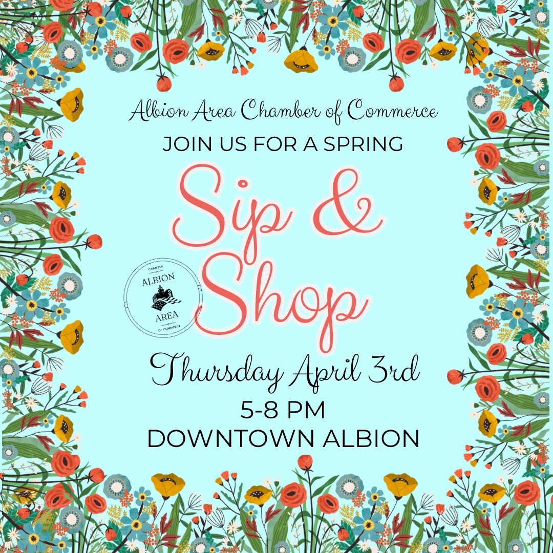 Spring Sip & Shop