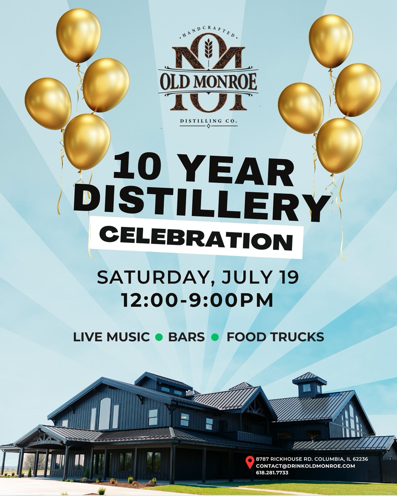 Old Monroe Distillery Anniversary Celebration