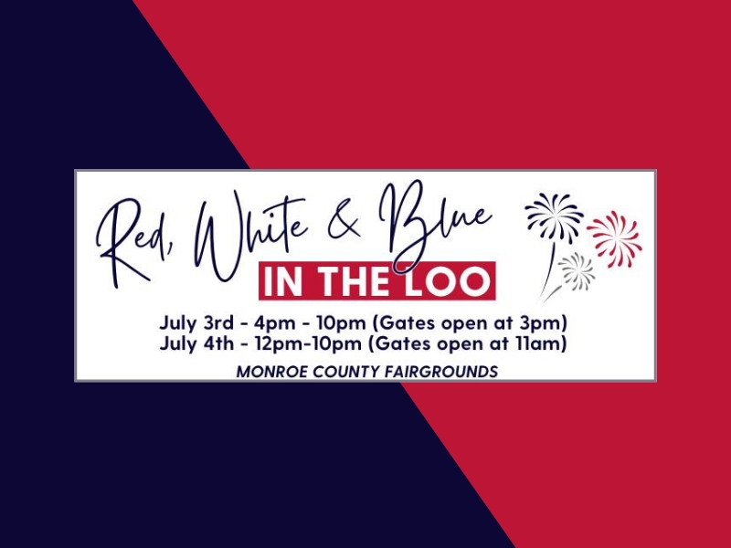 Red, White, and Blue in the Loo