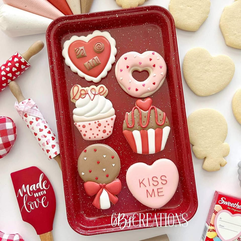 Valentine Cookie Decorating Class with Best Darn Cookies