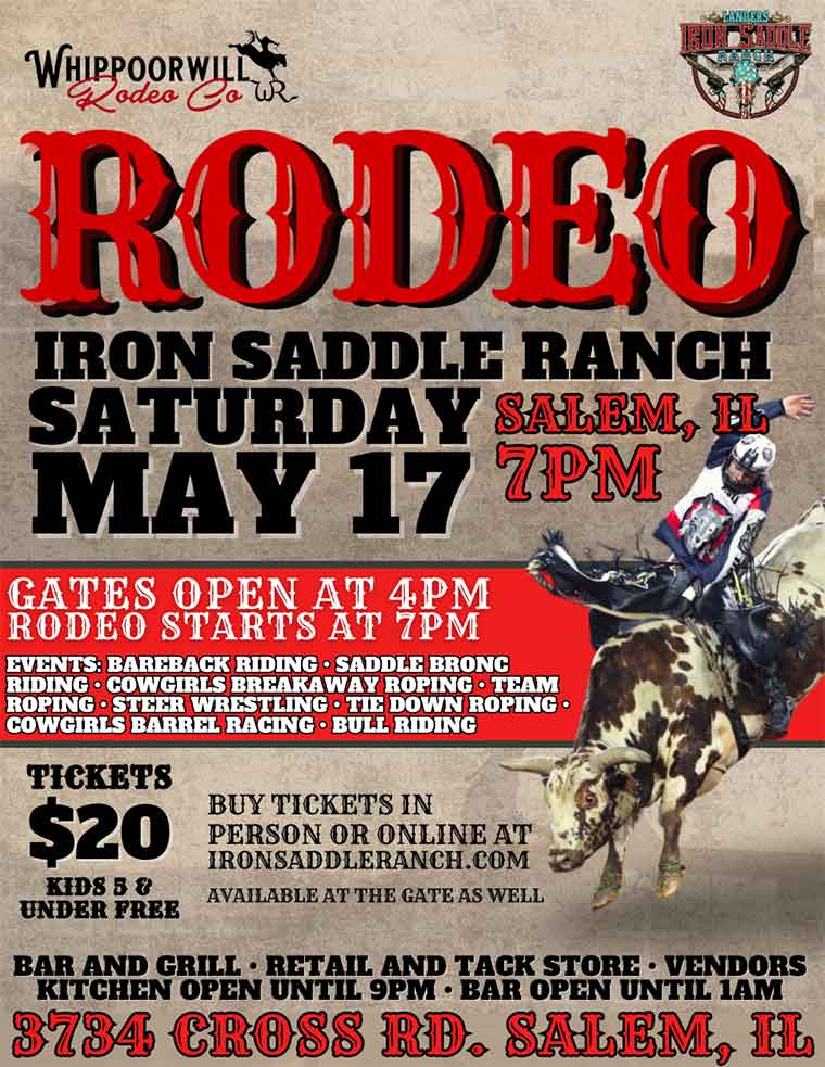 Whippoorwill Rodeo presented by Iron Saddle Ranch